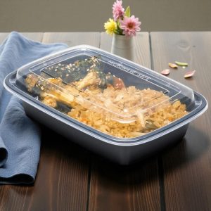TK-38  RECTANGULAR 38 OZ W LID 150 CT