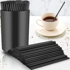 STIRRERS - COFFEE COFFEE STIRRERS BLACK 5.5" 10,000/CS