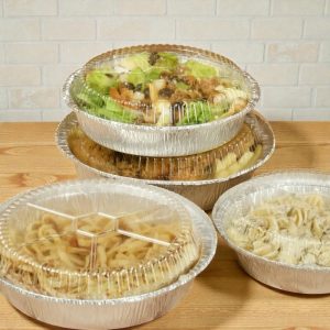 FOIL-9" PAN 9" ROUND ALUMINUM FOIL PAN 500/CS