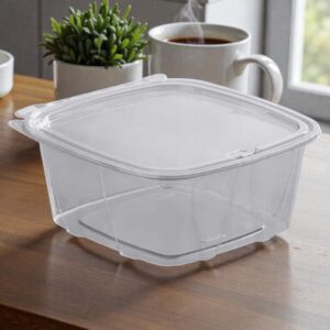 DART-CH64DEF -64OZ CLEAR TEMPER CONTAINER 200/CS