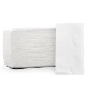BIOCEAN - PAPER DINNER NAPKIN HEAVY DUTY 15 X 17 WHITE (3000/CS)