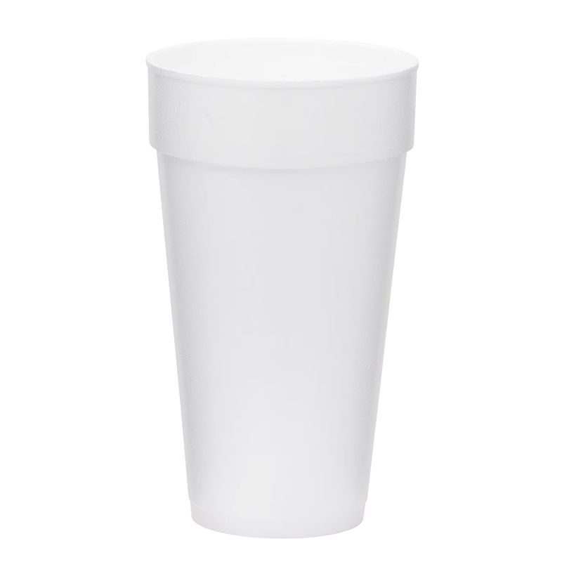 FM-WIN WHITE FOAM CUP 20 OZ (500 CS )