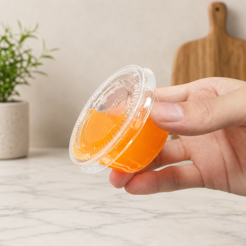 2 OZ PORTION CUP LIDS 2500/CS