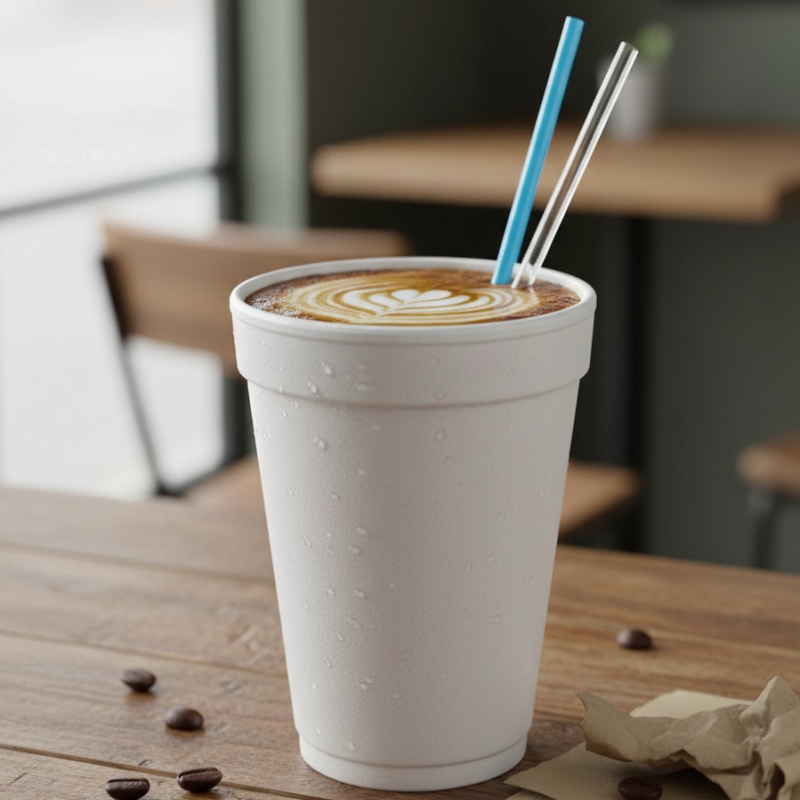 FM-8J8 DART FOAM CUP (8OZ)