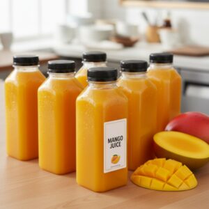 PLASTIC-12 OZ JUICE BOTTLES WITH LIDS (120 CT)