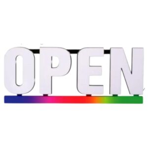 Open - LED Sign - 1CT - 30x12 inch
