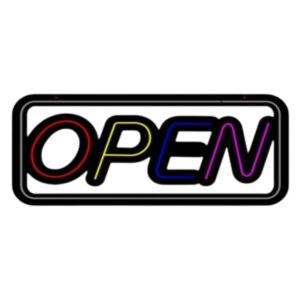 Open - LED Sign - 1CT - 35x17.5 inch