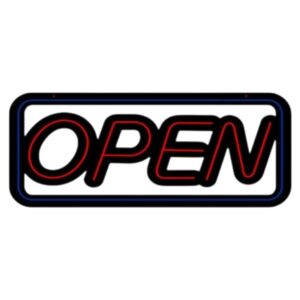 Open - Led Sign - 1CT - 35x17.5 inch