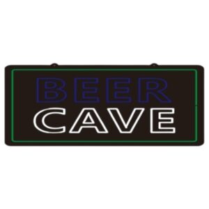 Beer Cave - LED Sign - 1CT - 30x20 inch