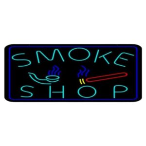 Smoke Shop - LED Sign - 1CT - 27x21.2 inch