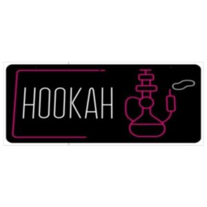 Hookah - LED Sign - 1CT - 35x17.5 inch