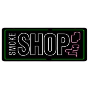 Smoke Shop - LED Sign - 1CT - 35x17.5 inch
