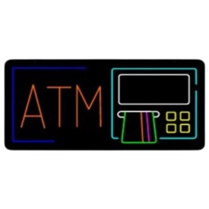 ATM - LED Sign - 1CT - 35x17.5 inch