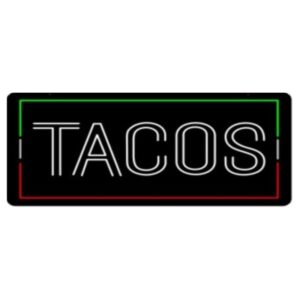 Tacos - LED Sign - 1CT - 35x17.5 inch
