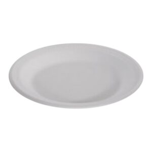 ECOPAX - PLATES 10.25" WHITE FOAM 500/CS