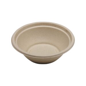 World Centric 24 OZ Compostable Fiber Burrito Bowl - 400 CASE