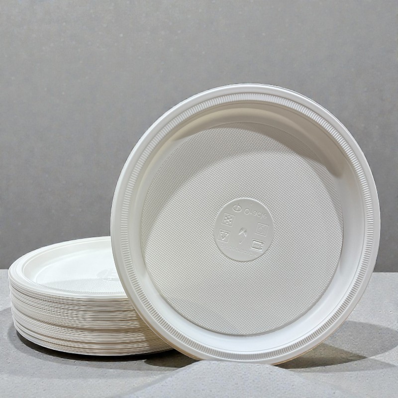 CORNSTARCH- 10 ROUND PLATE 10 ROUND CORNSTARCH PLATE 500/CS