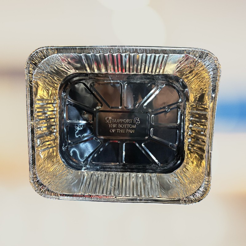 FOIL-1/2 DEEP PAN HEAVY 1/2 SIZE HEAVY DEEP PAN 100/CS