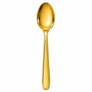SPOONS GOLD - 100 PACK