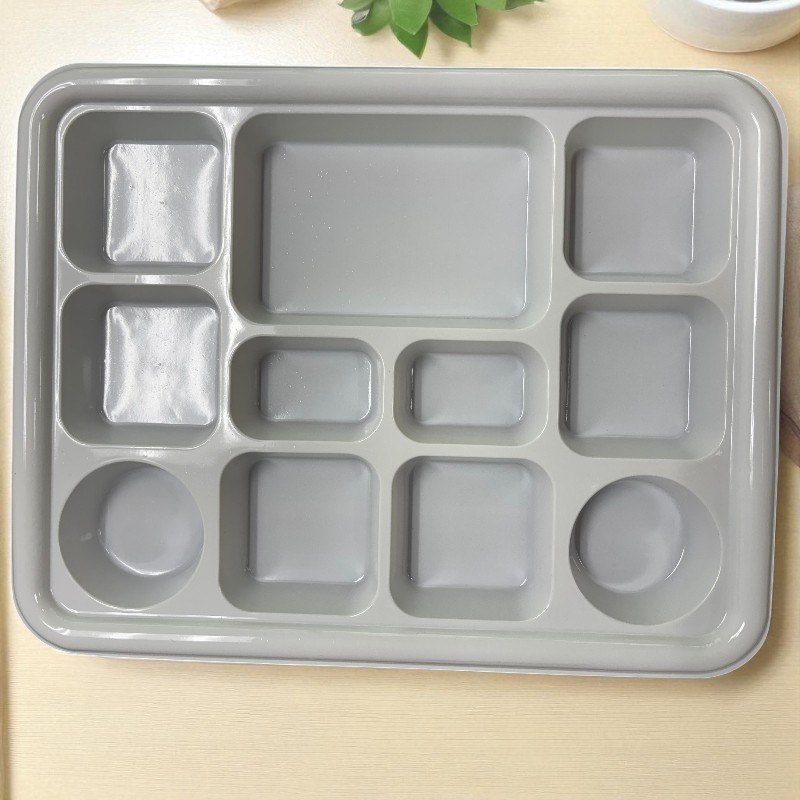 PLASTIC-11 COMPARTMENT 11 COMPARTMENT PLASTIC PLATE 200/CS