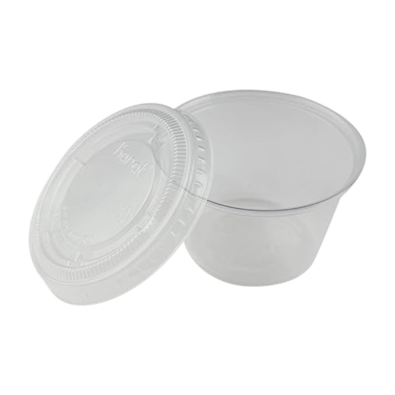 PORTION CUP LIDS 3.25 OZ, 4 OZ, 5.5 OZ 2500/CS