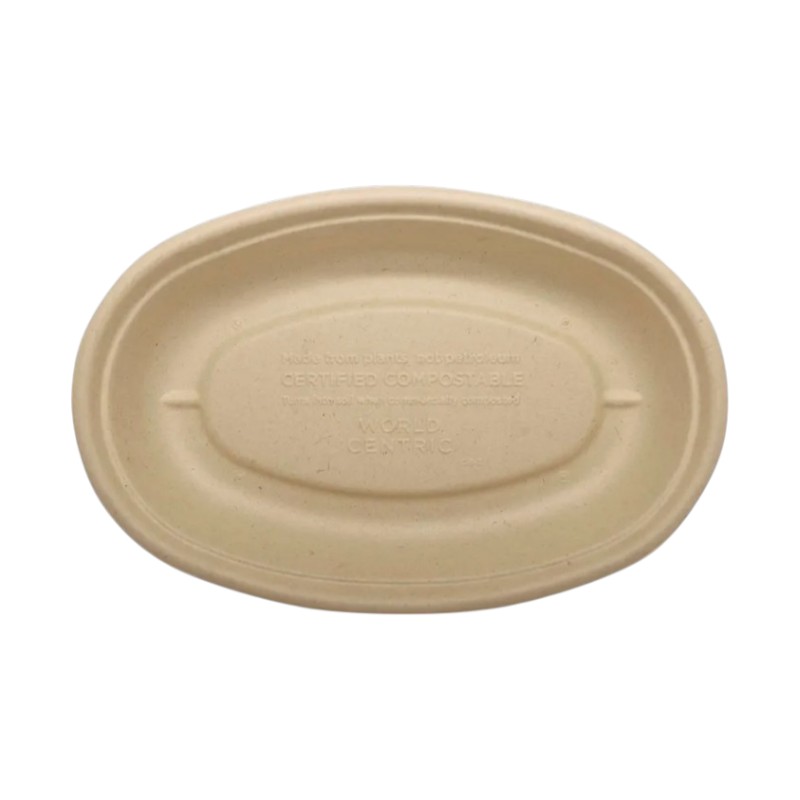 World Centric 24 OZ Compostable Fiber Burrito Bowl – 400/CS