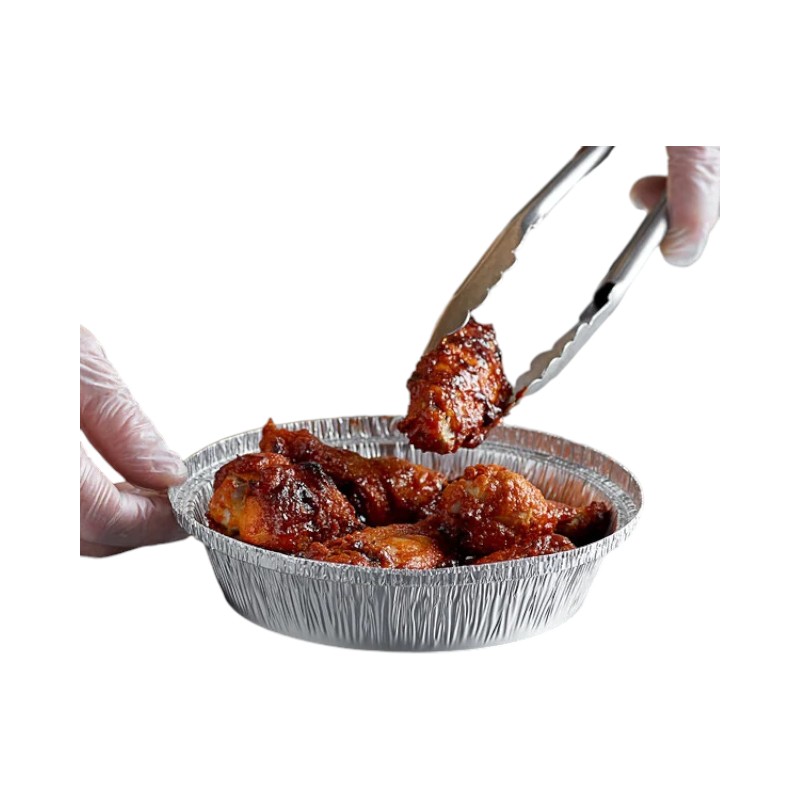 Round 7″ Aluminium Container / Foil Pan – 500/Cs