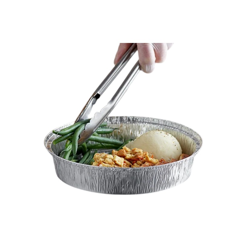 Round 9″ Aluminium Container / Foil Pan – 500/Cs