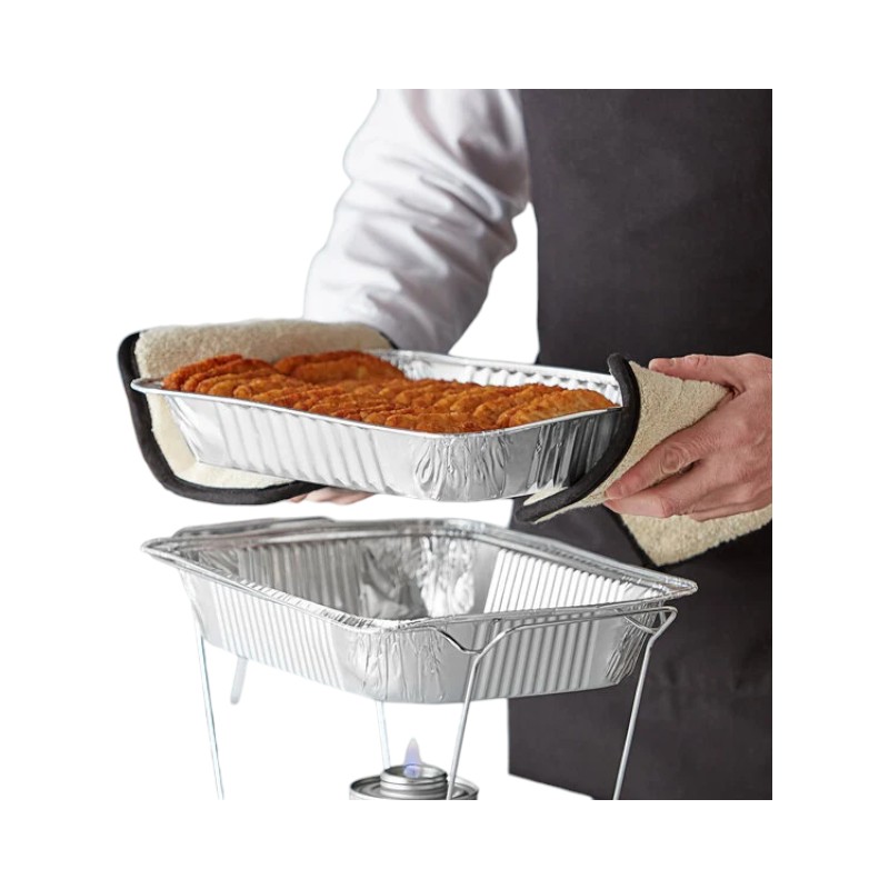 Half Size Medium Depth Foil Steam Table Pan 100/Cs