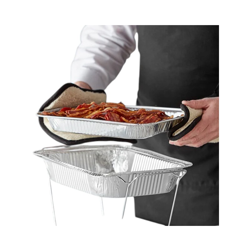 Half Size Shallow Depth Foil Steam Table Pan 100/Cs