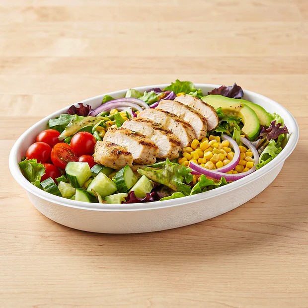Biocean 26oz Bagasse Oval Bowl – 300/Cs
