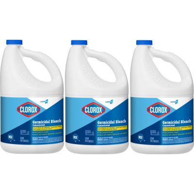 Clorox Liquid Bleach 121 oz. Concentrate Germicidal 3 / cs