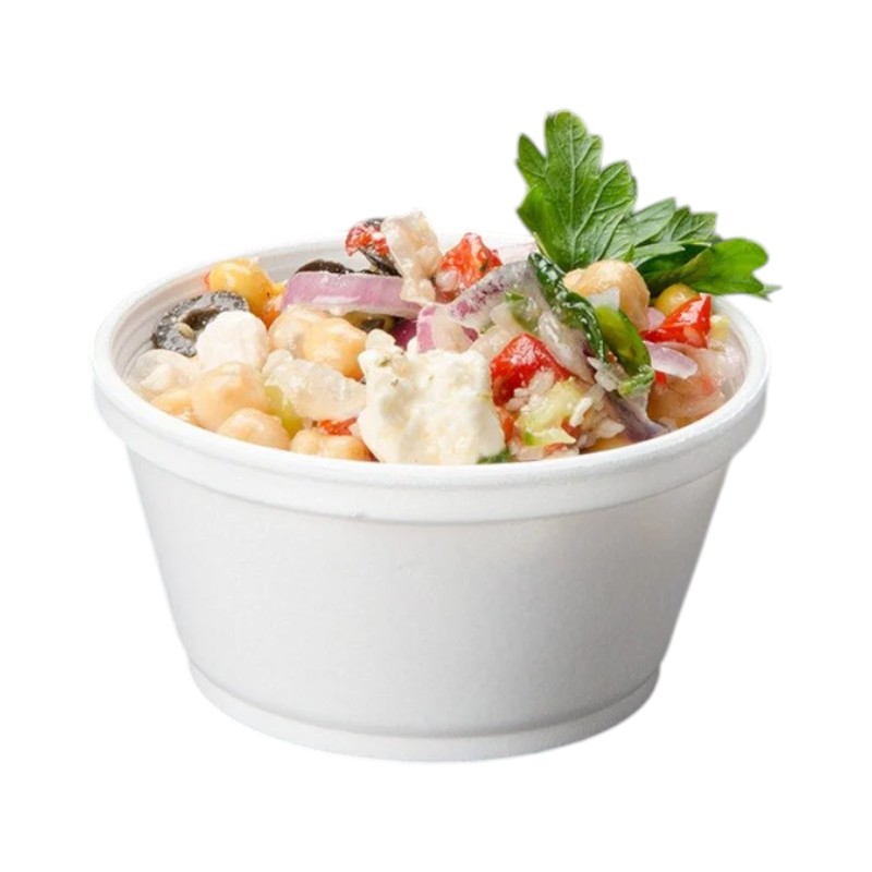 DART 8SJ20 8OZ SQUAT FOAM FOOD CONTAINER 1000/CS