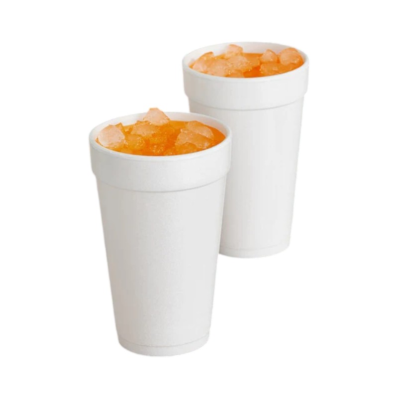 Dart 16J16 16oz White Foam Cup – 1000CS