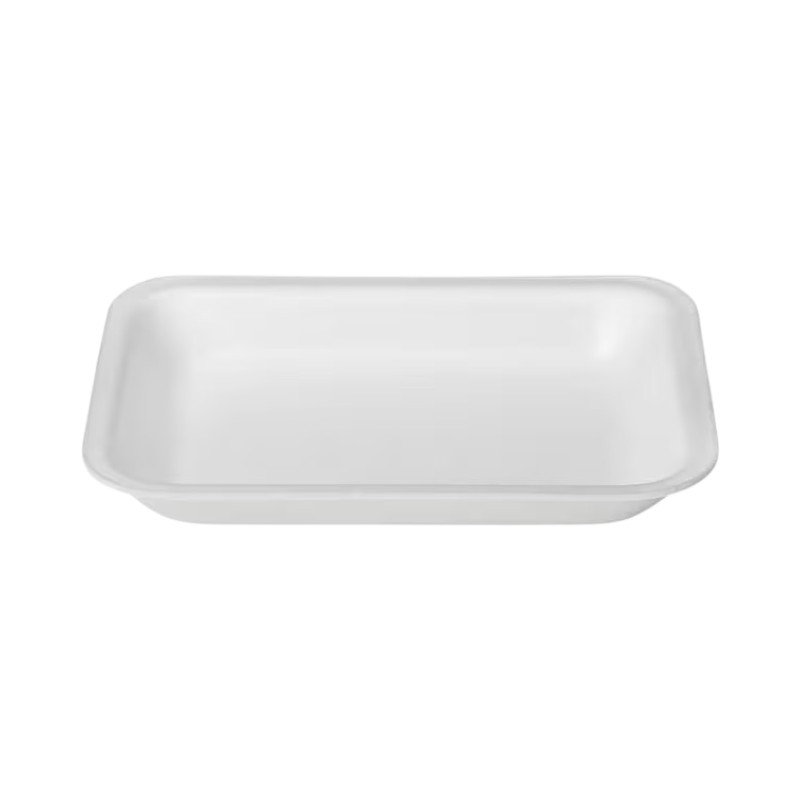2PL WHITE FOAM TRAY / MEAT TRAY (500/CS)