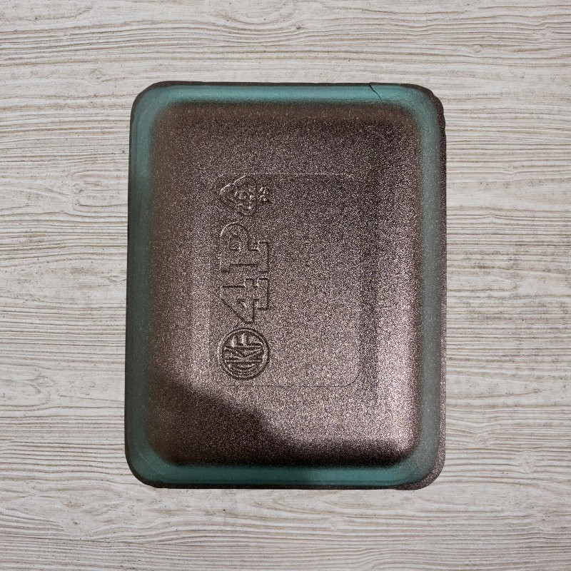 4PP BLACK FOAM TRAY / MEAT TRAY 400/CS