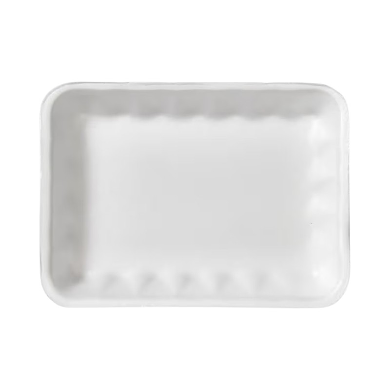 4PP WHITE FOAM TRAY / MEAT TRAY 500/CS