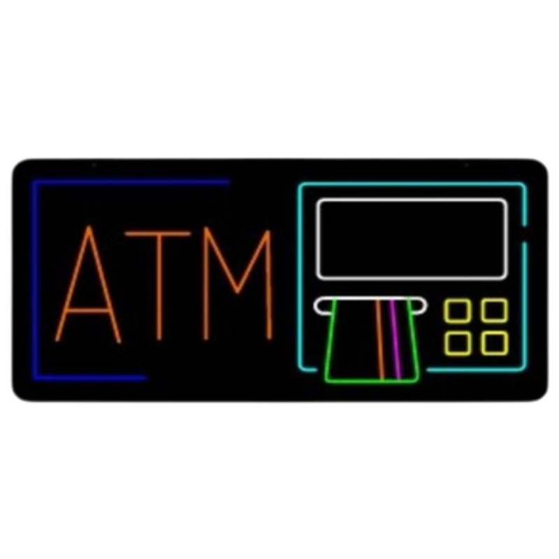 ATM – LED Sign – 1CT – 35×17.5 inch