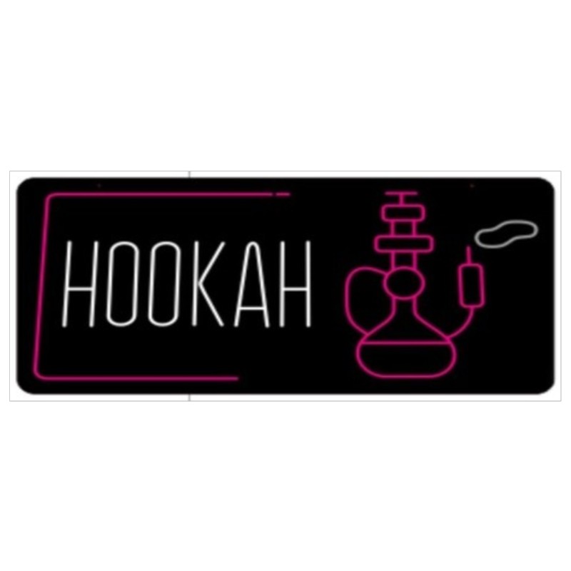 Hookah – LED Sign – 1CT – 35×17.5 inch