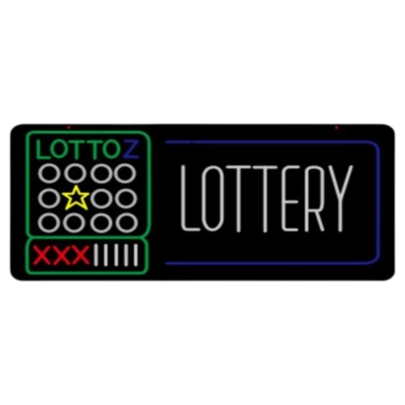 Lottery – LED Sign – 1CT – 35×17.5 inch