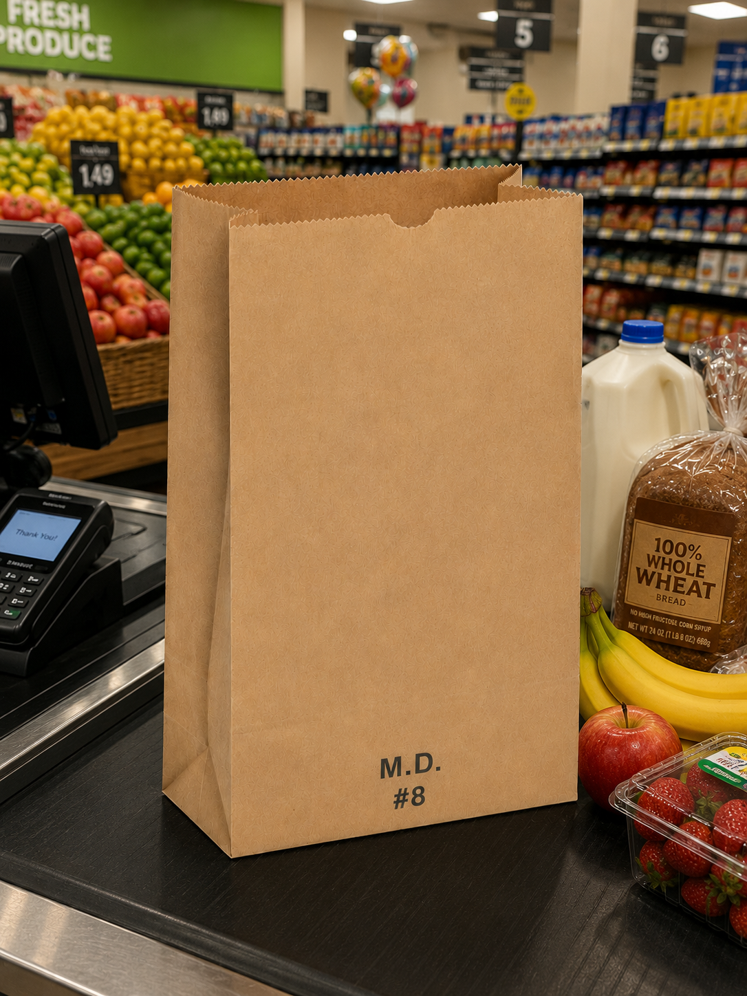 MARK Kraft Bag #8 – 500 Counts