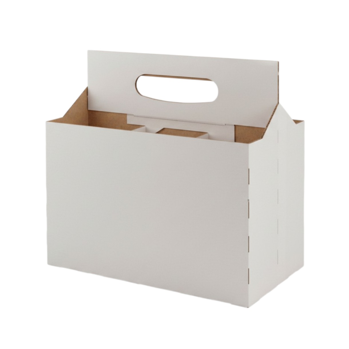6 PACK BOTTLE CARDBOARD CARRIER – 150/CS