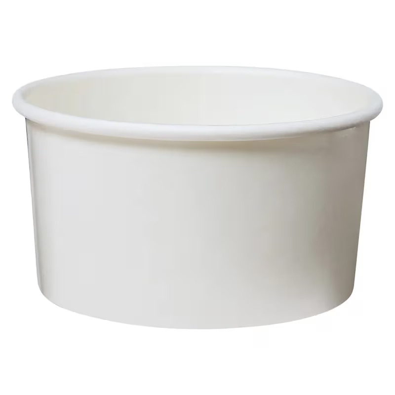 Victoria Bay Paper Food / Soup Container Bulk 6 oz White 1000/CS