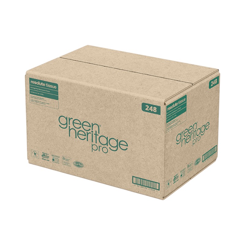 GREEN HERITAGE PRO BATH TISSUE 4 X 3.1 2-Ply 400 / ROLL (96/CS)
