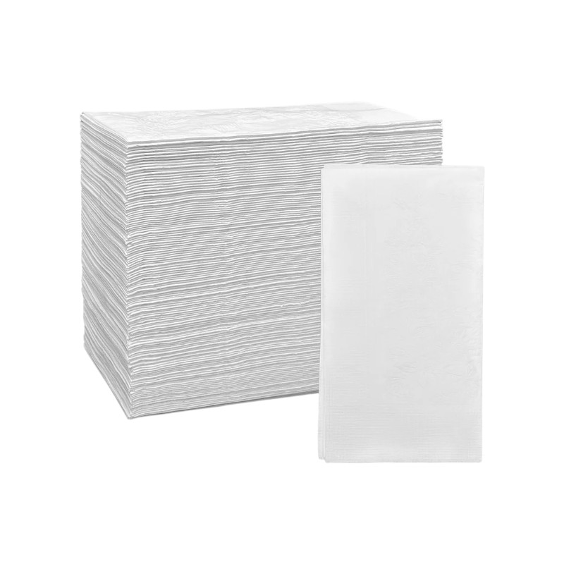 BIOCEAN – PAPER DINNER NAPKIN HEAVY DUTY 15 X 17 WHITE (3000/CS)
