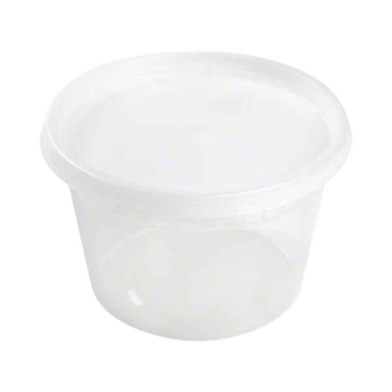 EMPRESS Heavy Duty Deli Containers 16oz Clear Combo Pack – 240/Cs