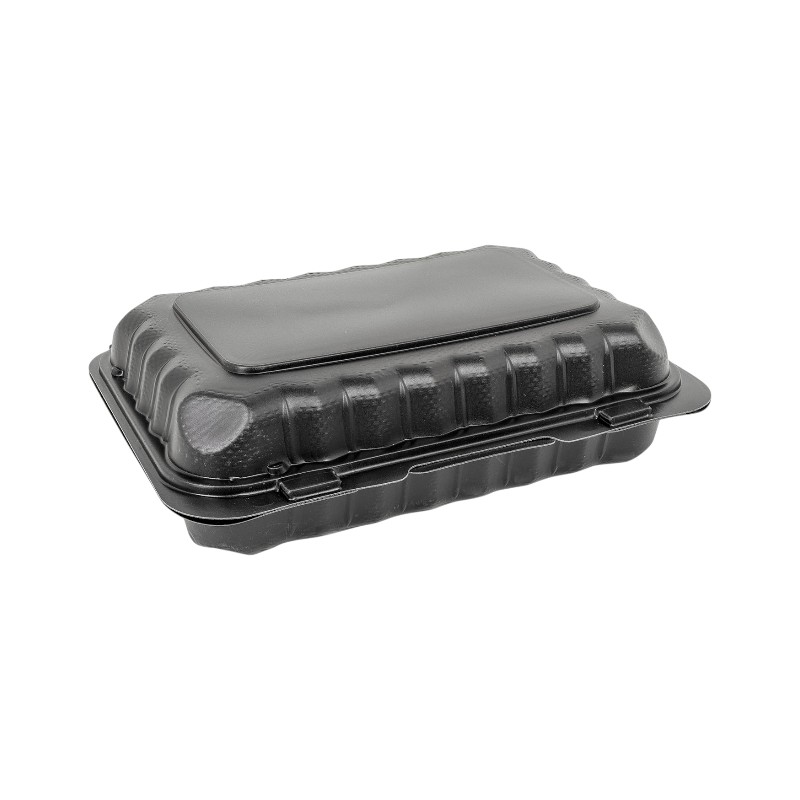 MFPP BLACK CLAMSHELL TO-GO BOX 9X6 (150/CS)