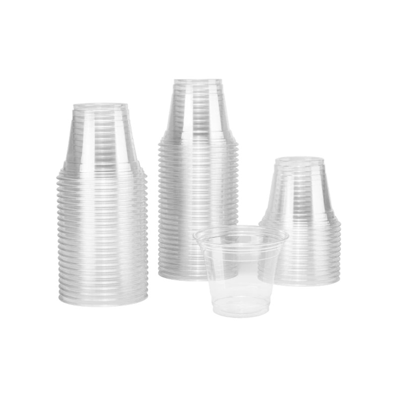PET Cold Cups 9oz 82mm NO LID – 1000/CS