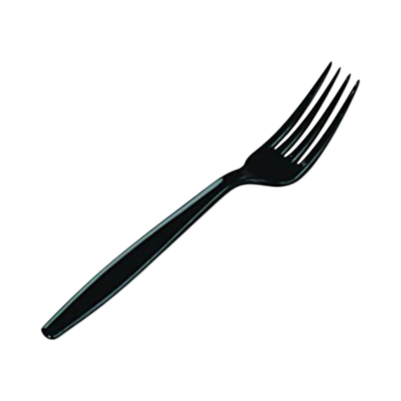 FORK BLACK HEAVY WEIGHT 1000/CS