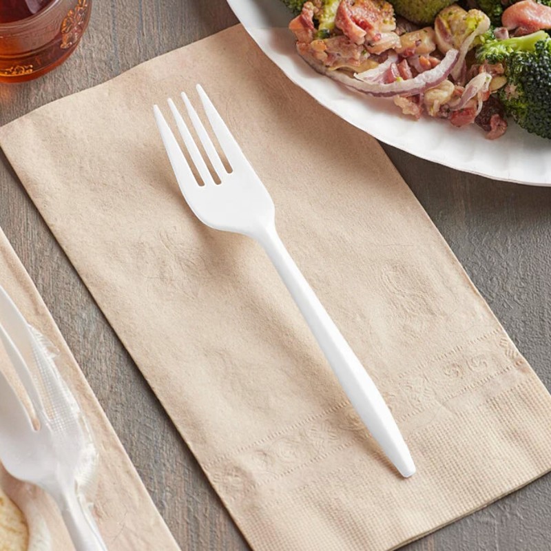 Fork Individually Wrapped Heavy White – 1000/CS
